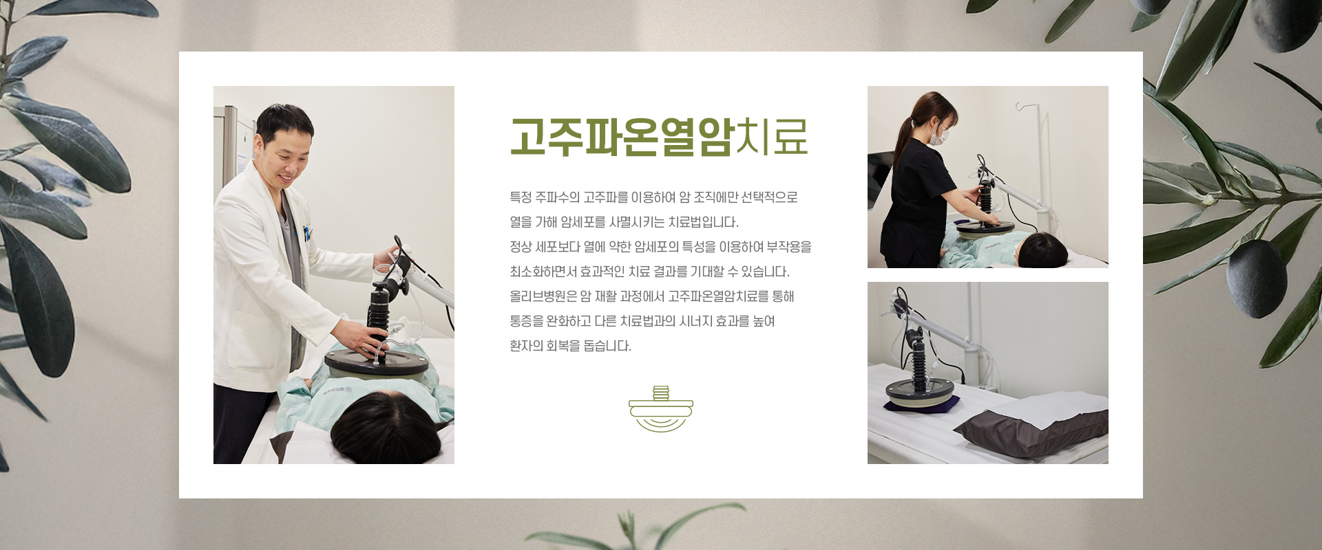 고주파온열암치료 키비주얼